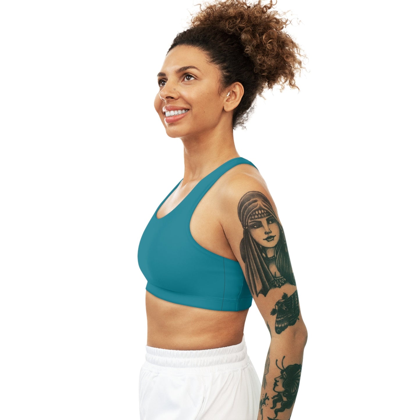 Blue Sports Bras