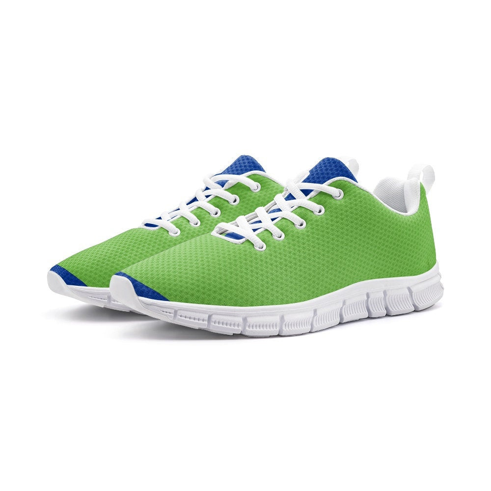 Green Running Sneakers Unisex Sizes