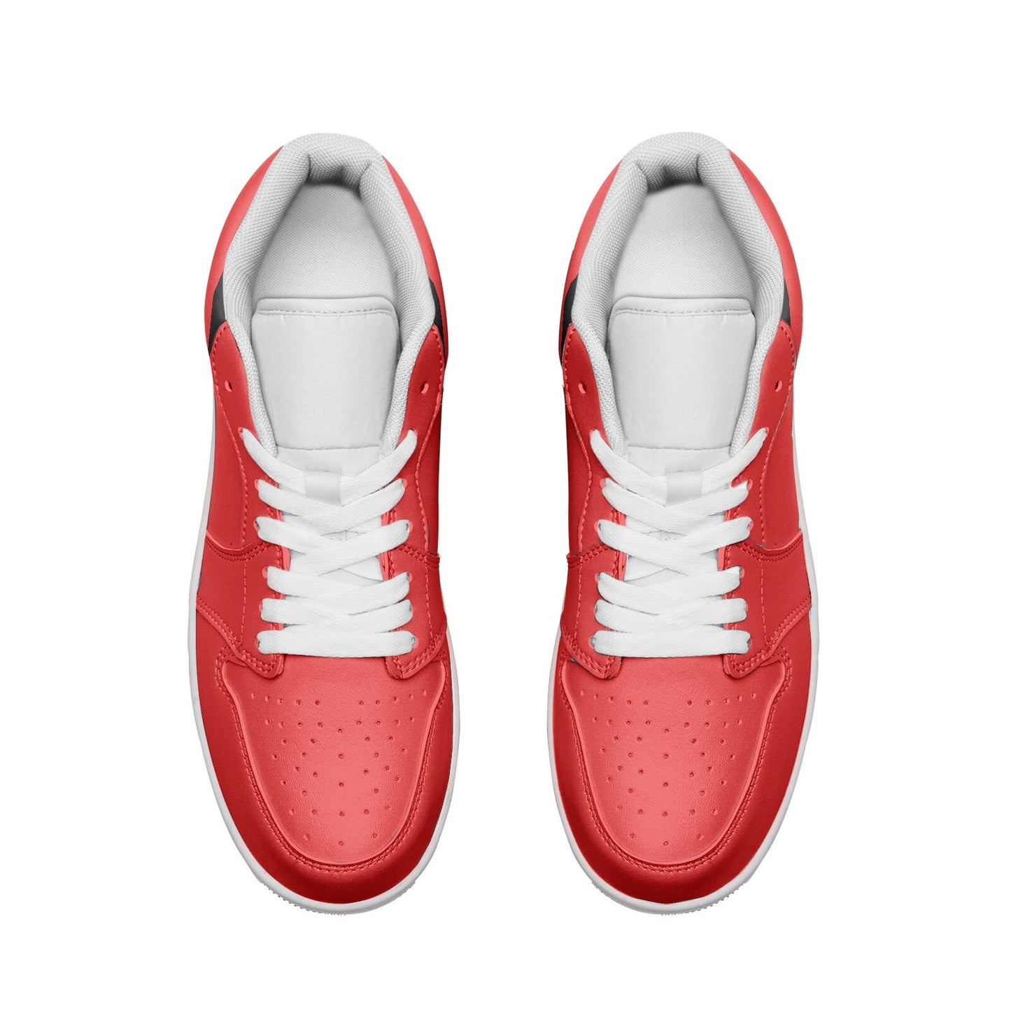 Red Sneakers Red Low Tops Unisex Sizes