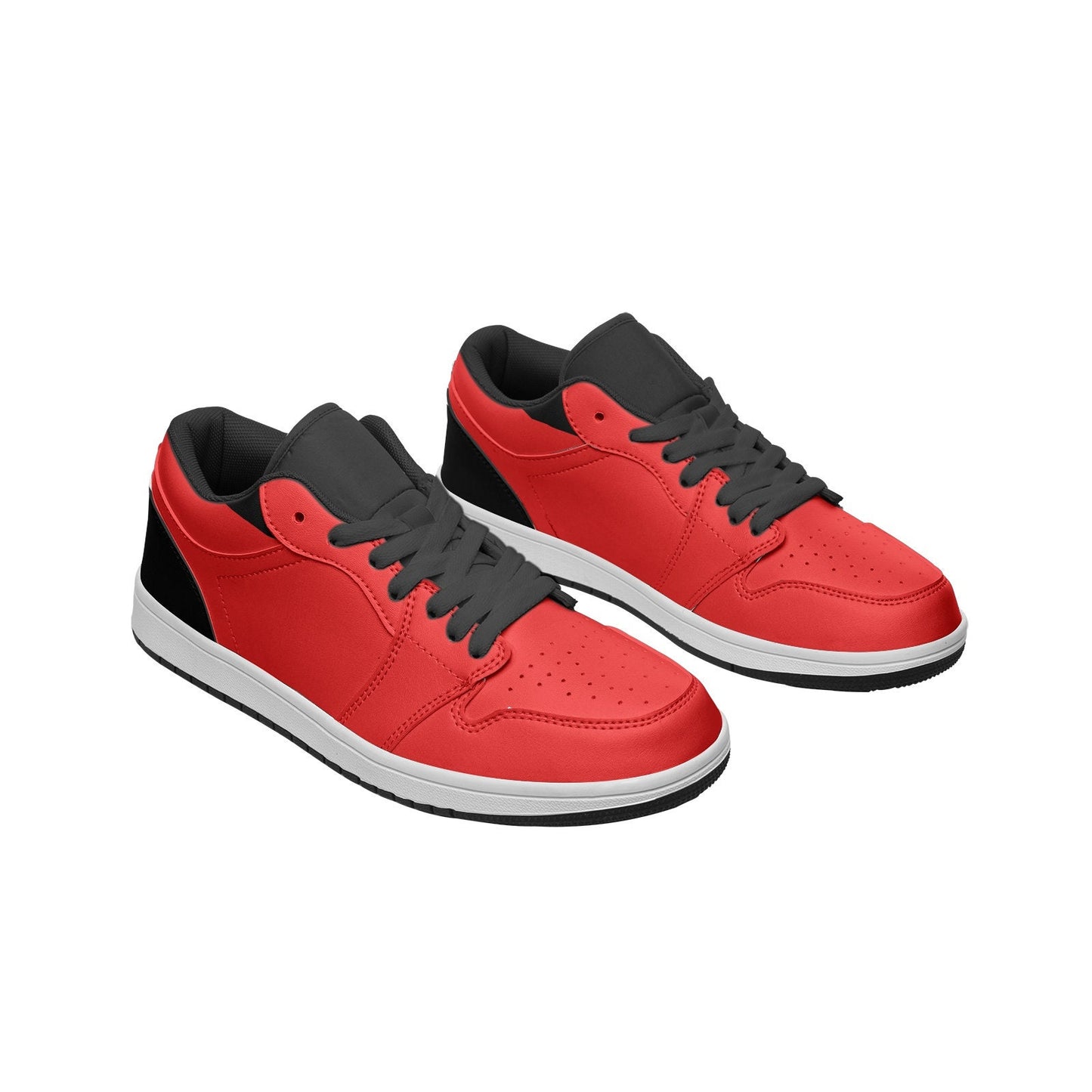 Red Sneakers Red Low Tops Unisex Sizes