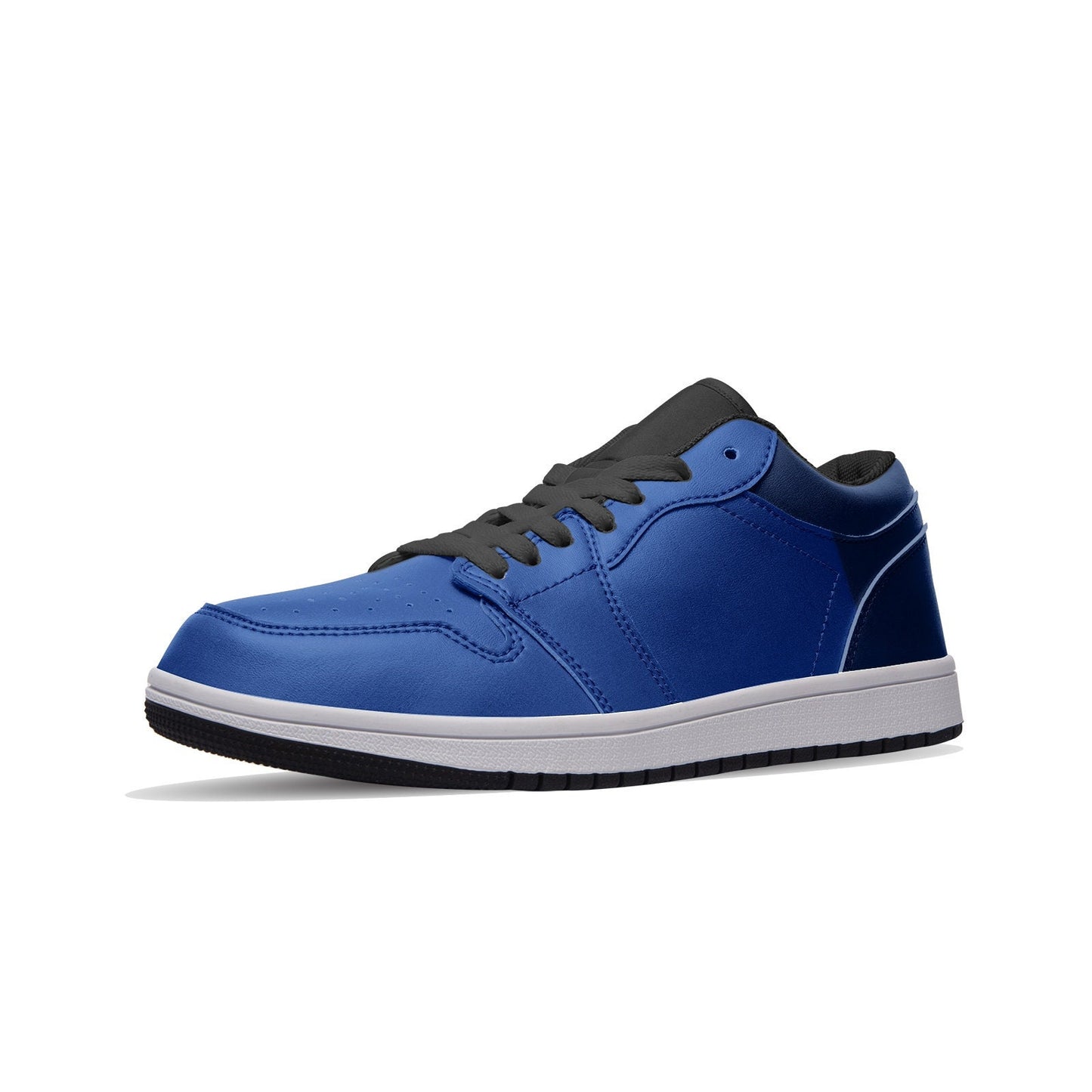 Blue Low Top Leather Sneakers Unisex Sizes