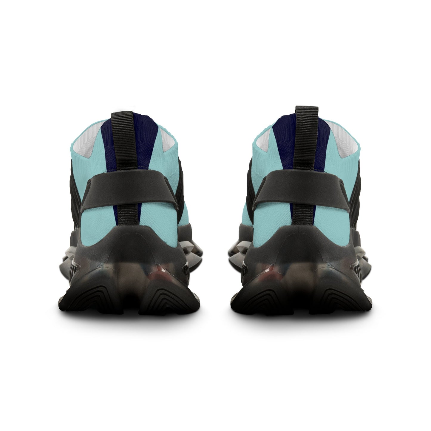 Men's Blue and Teal Sneakers