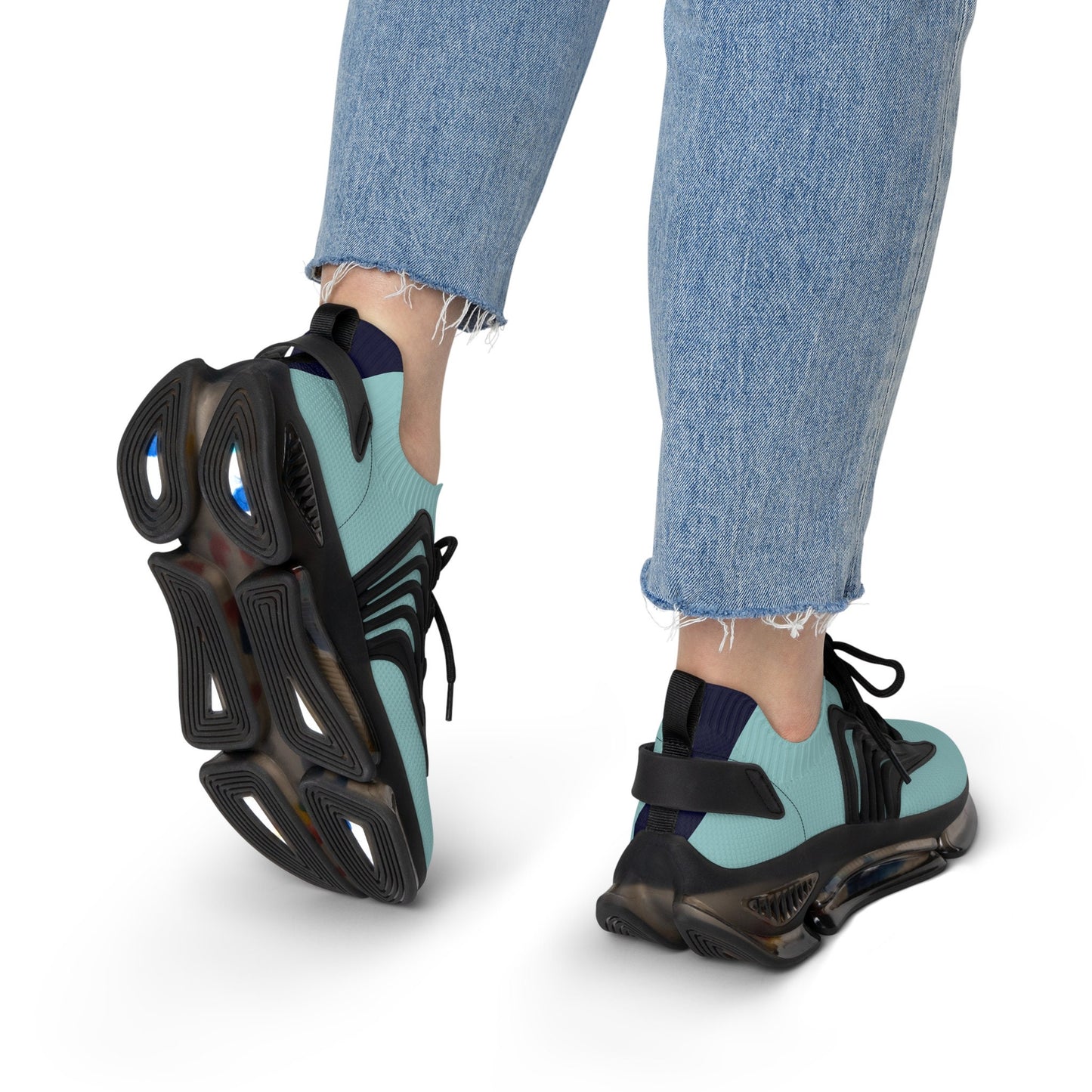 Women's Blue and Teal Sneakers