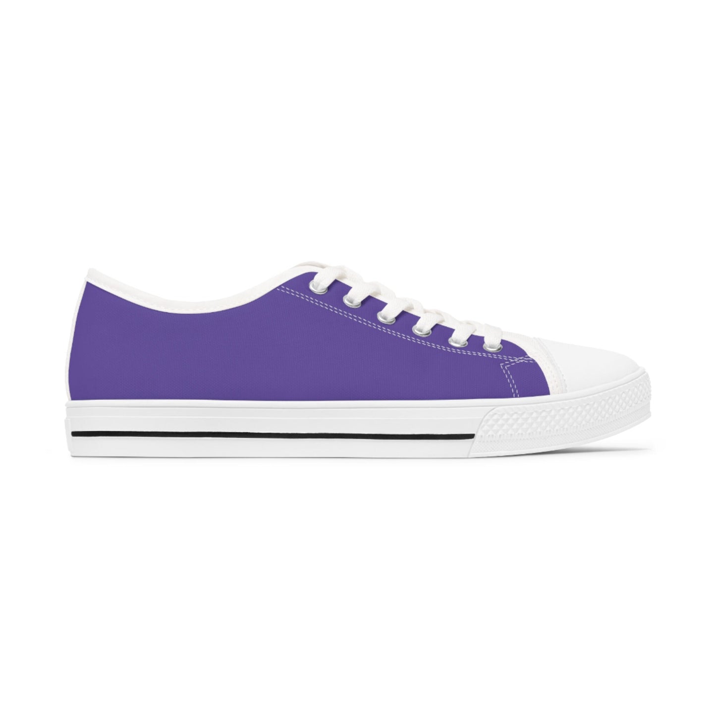 Purple Women's Sneakers Ladies Purple Low Tops