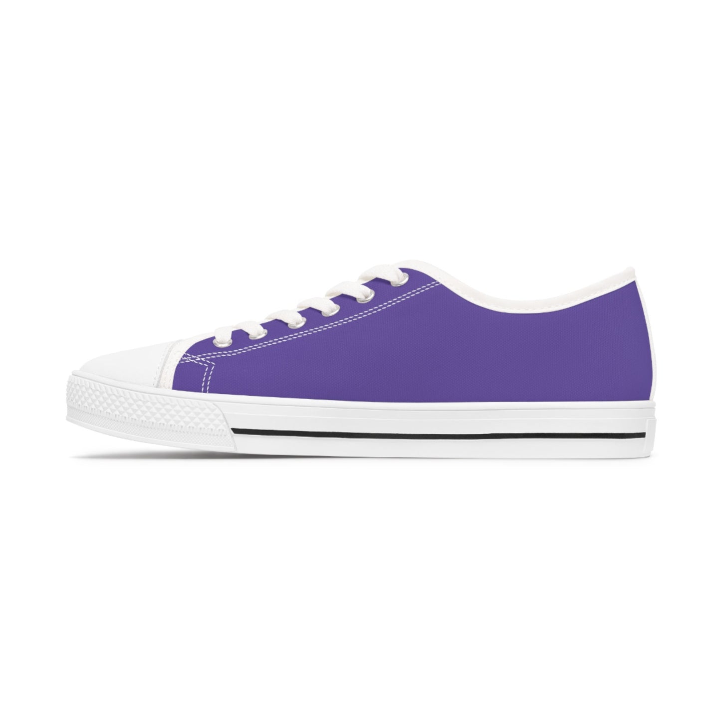 Purple Women's Sneakers Ladies Purple Low Tops