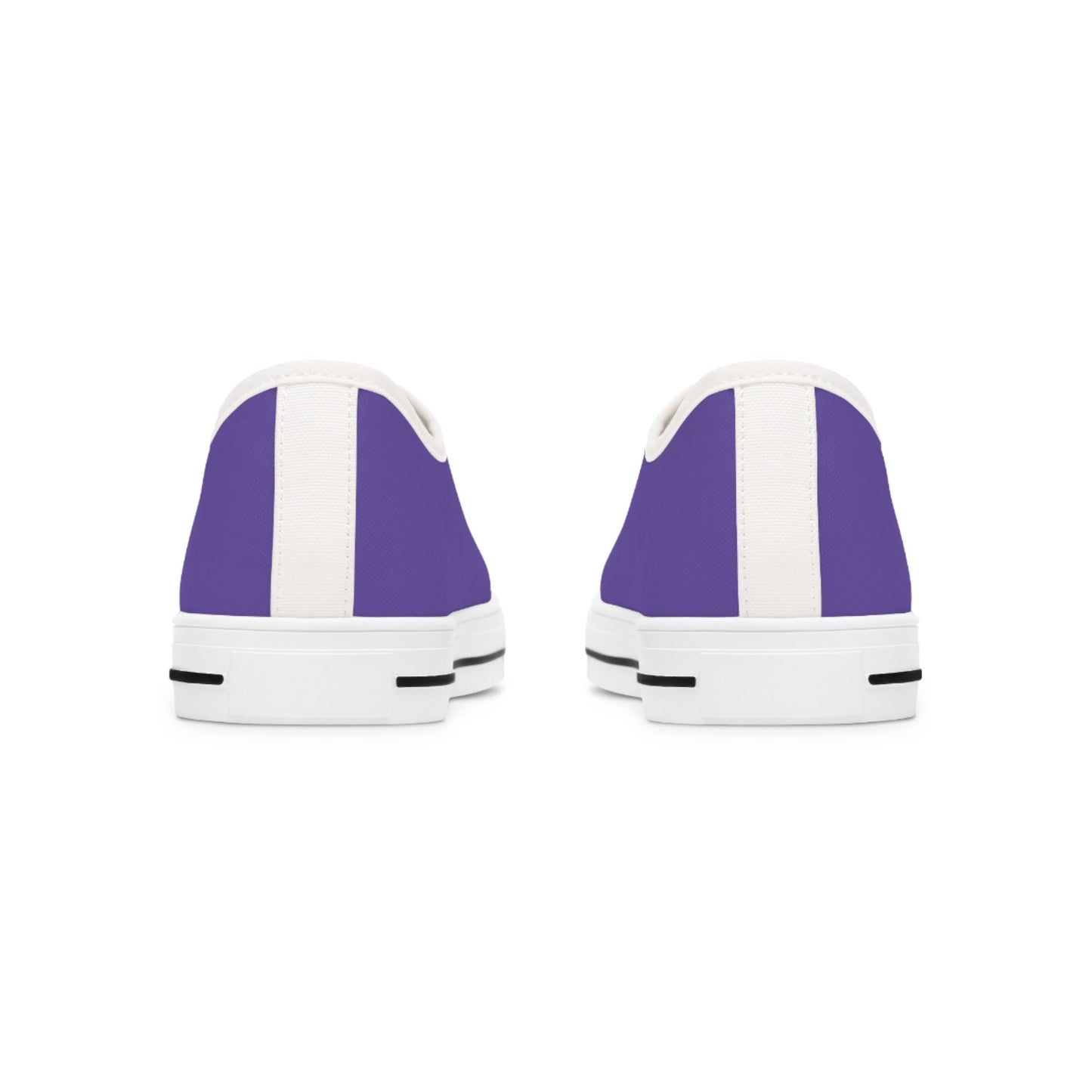Purple Women's Sneakers Ladies Purple Low Tops