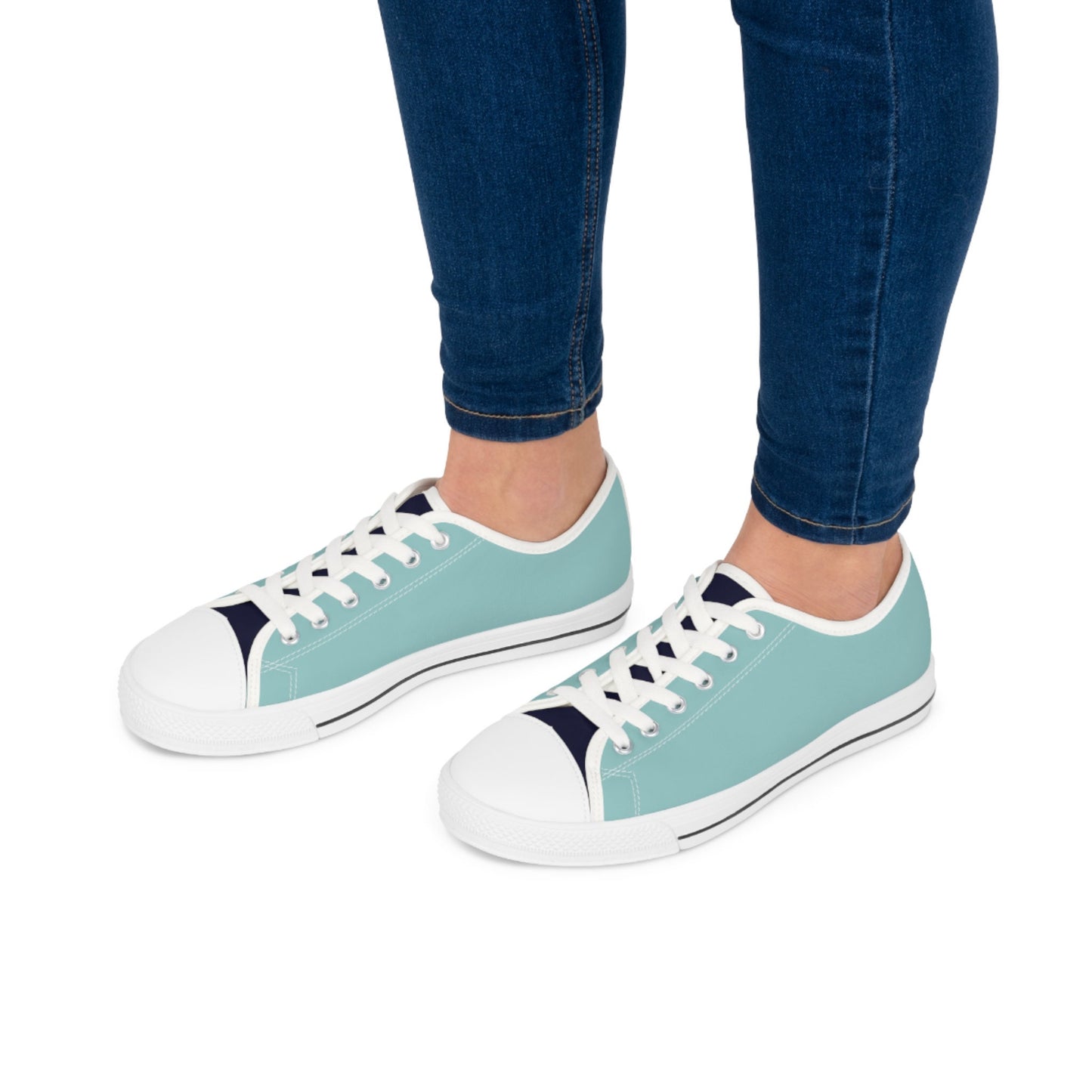 Low Top Aqua Color Sneakers Unisex Sizes