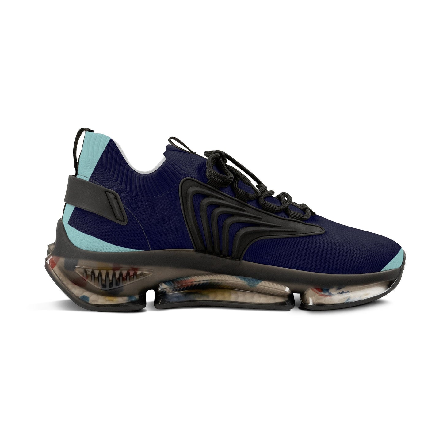 Men's Blue Exercise Sneakers
