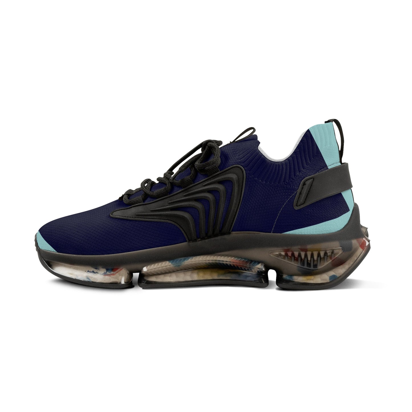 Men's Blue Exercise Sneakers