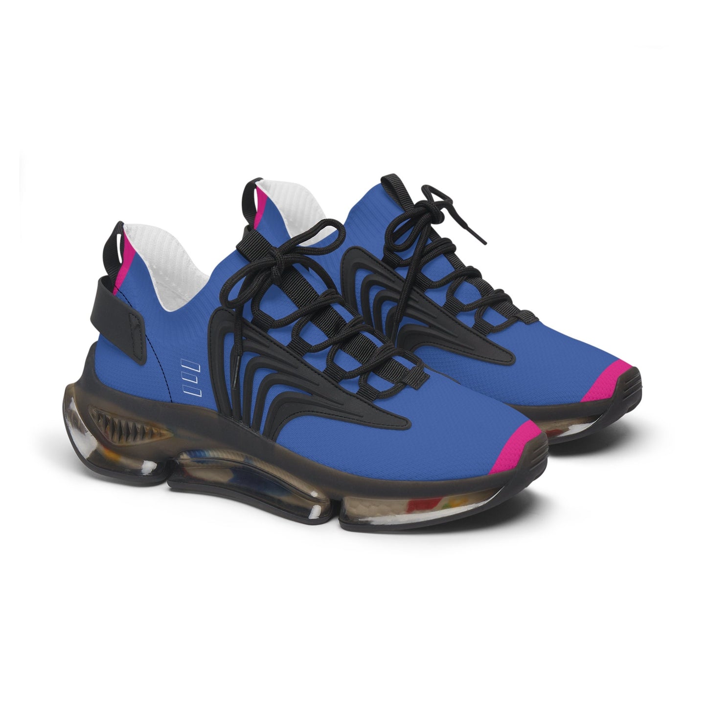 Women's Blue and Pink Sneakers