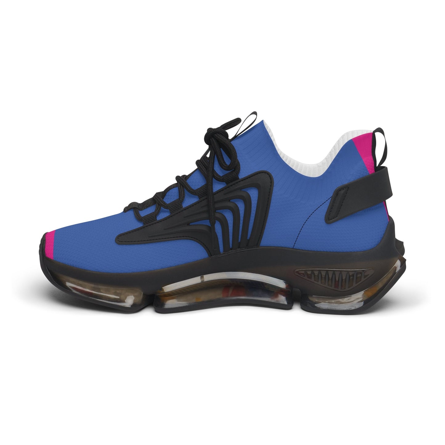 Women's Blue and Pink Sneakers