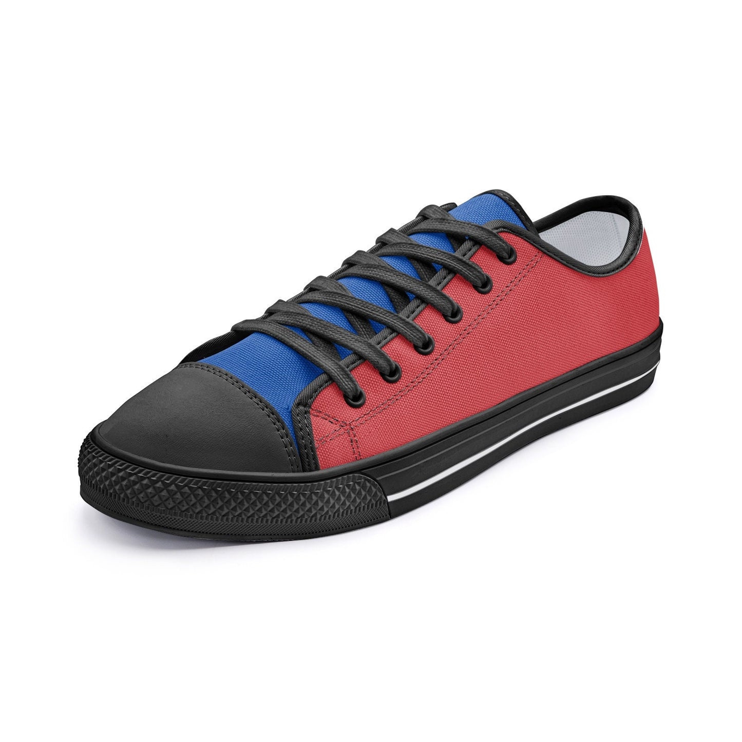 Unisex Red Low Top Shoes