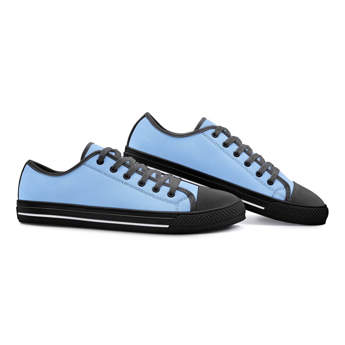 Light Blue Low Top Sneakers Unisex Sizes