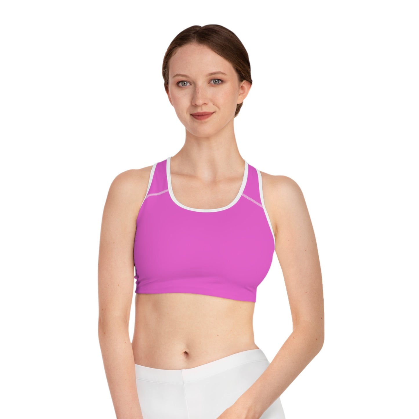 Pink Sports Bras