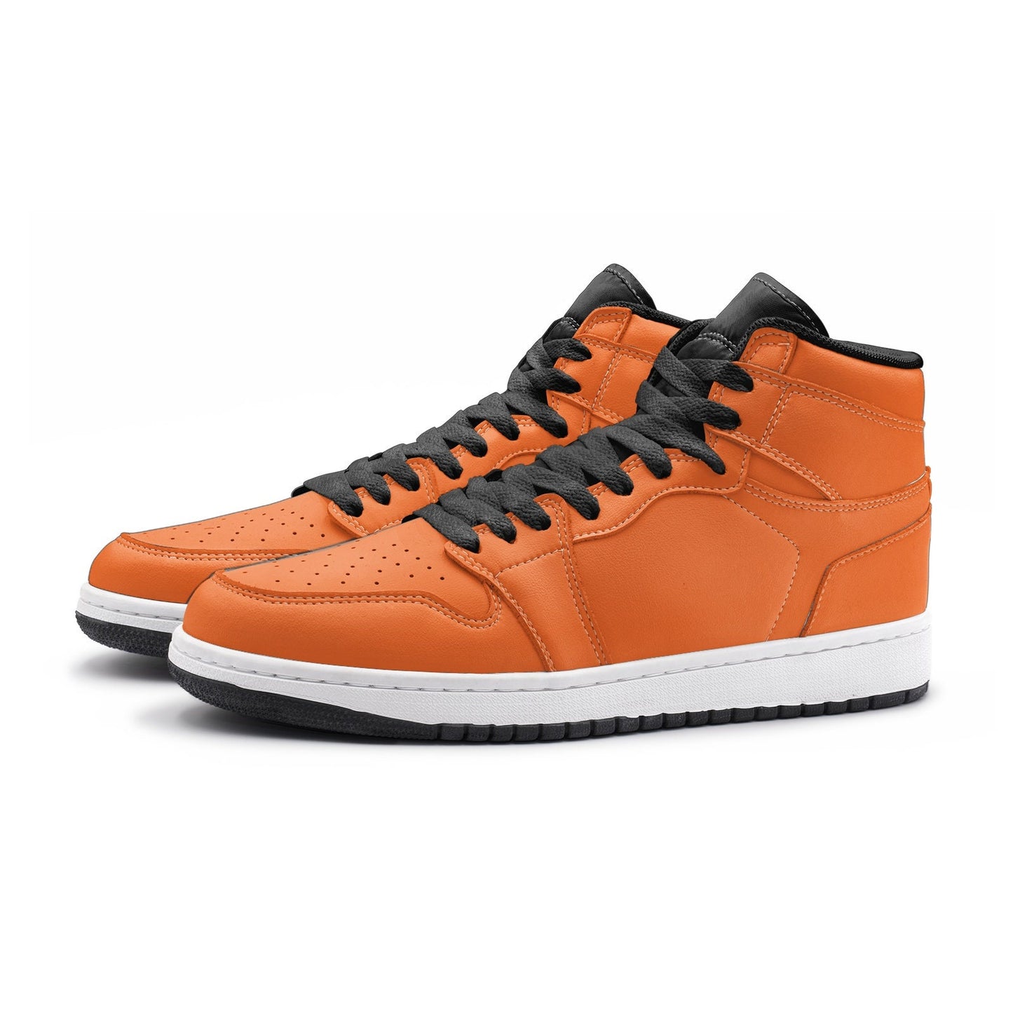 Orange High Tops Unisex Sizes