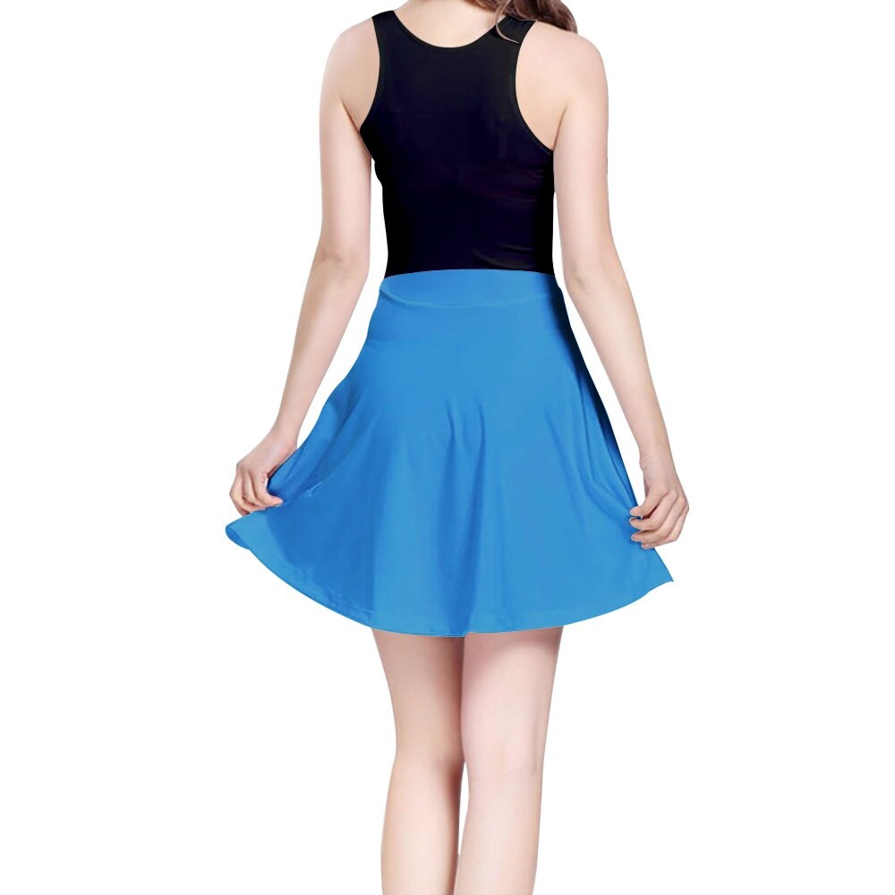 Black and Blue Skater Dresses