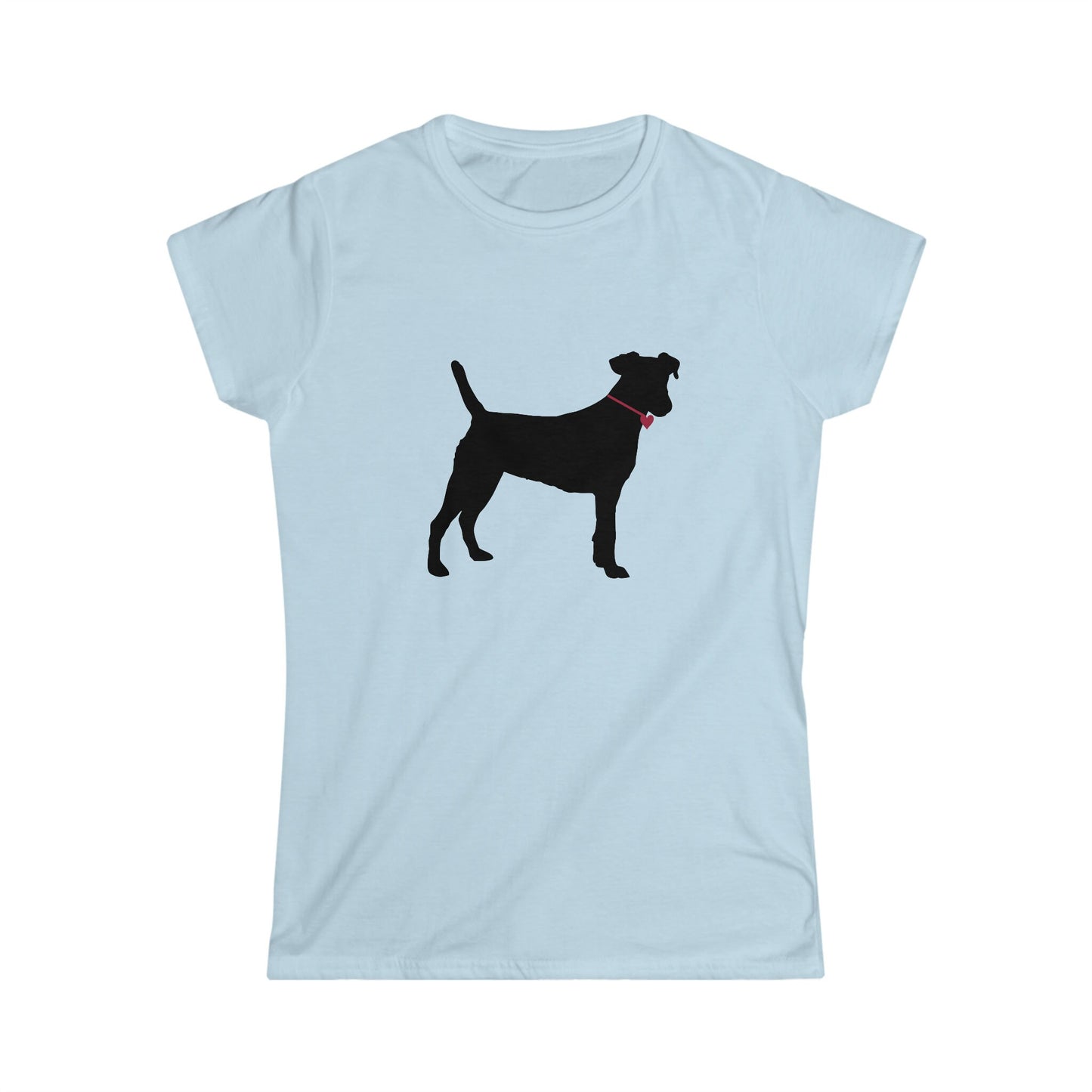 Women's Black Dog Softstyle Tee