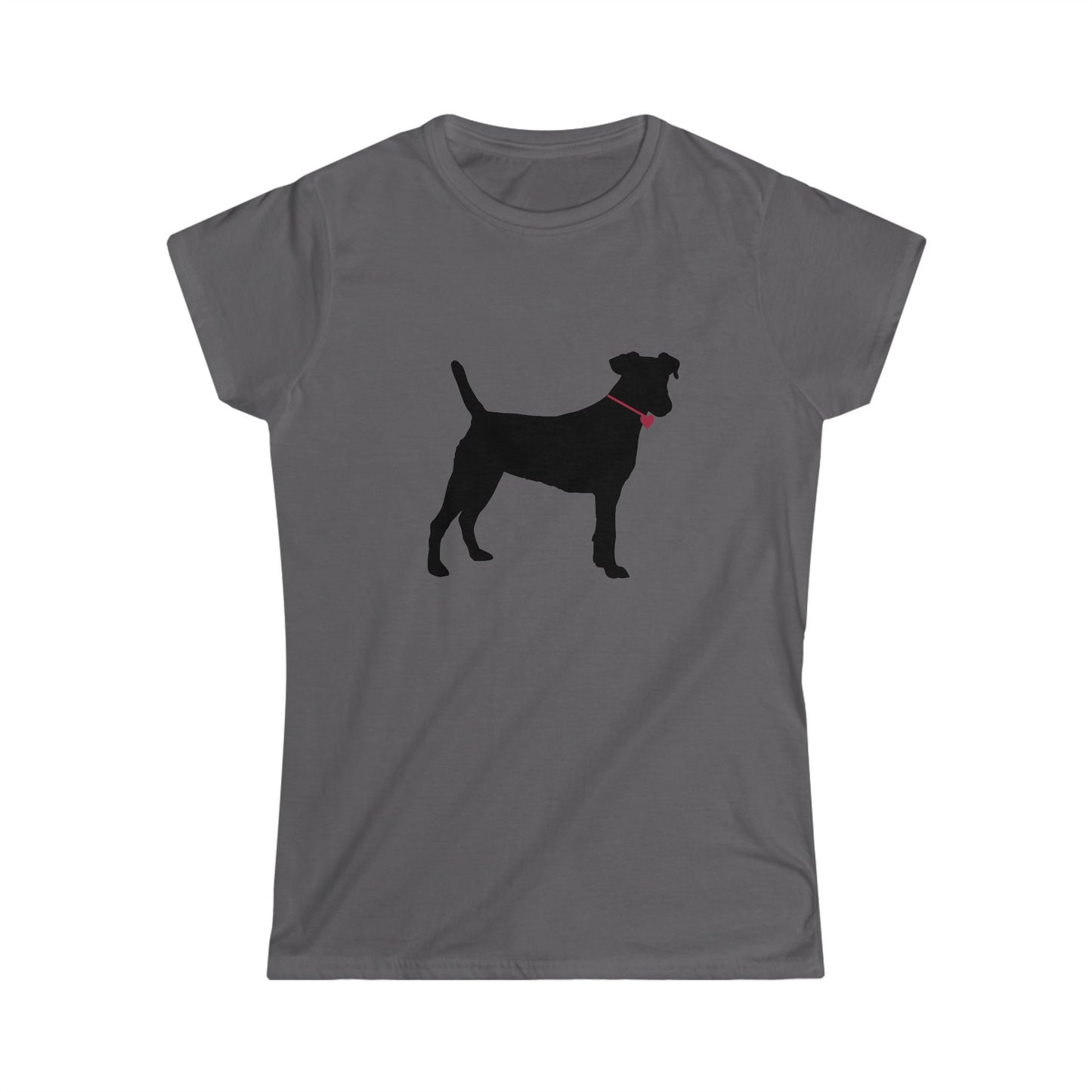 Women's Black Dog Softstyle Tee