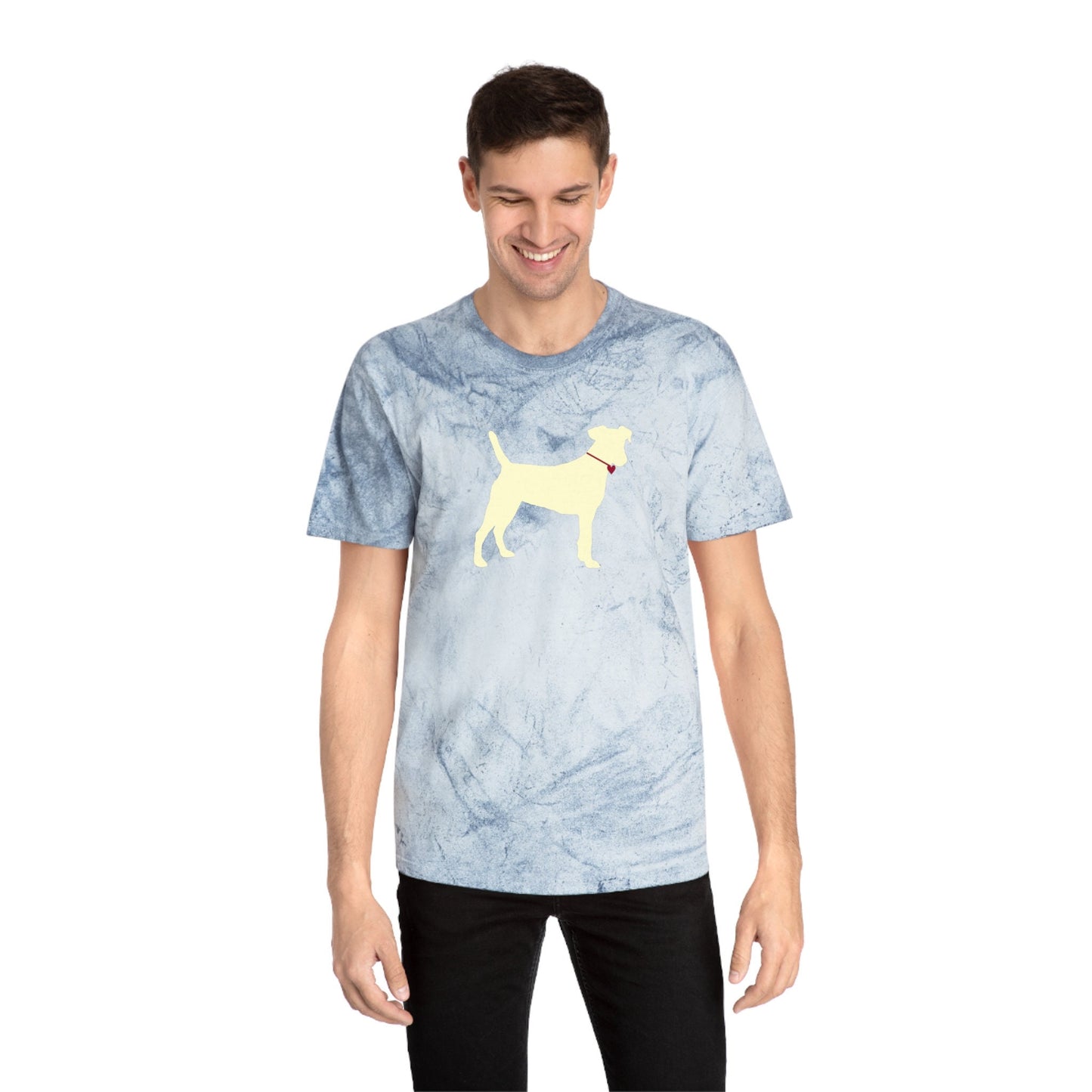 Yellow Dog Color Blast T-Shirt