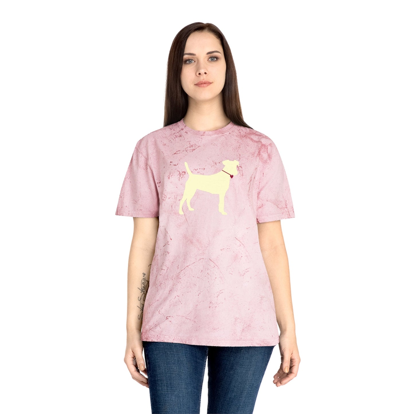 Yellow Dog Color Blast T-Shirt