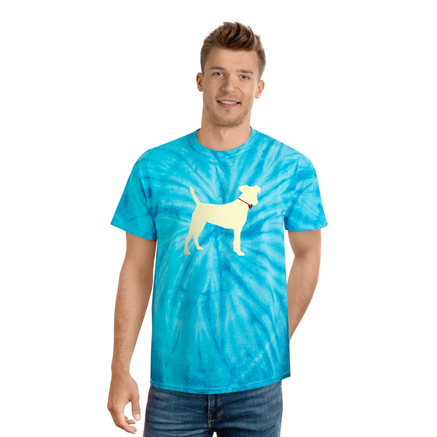 Yellow Dog Tie-Dye T-shirts