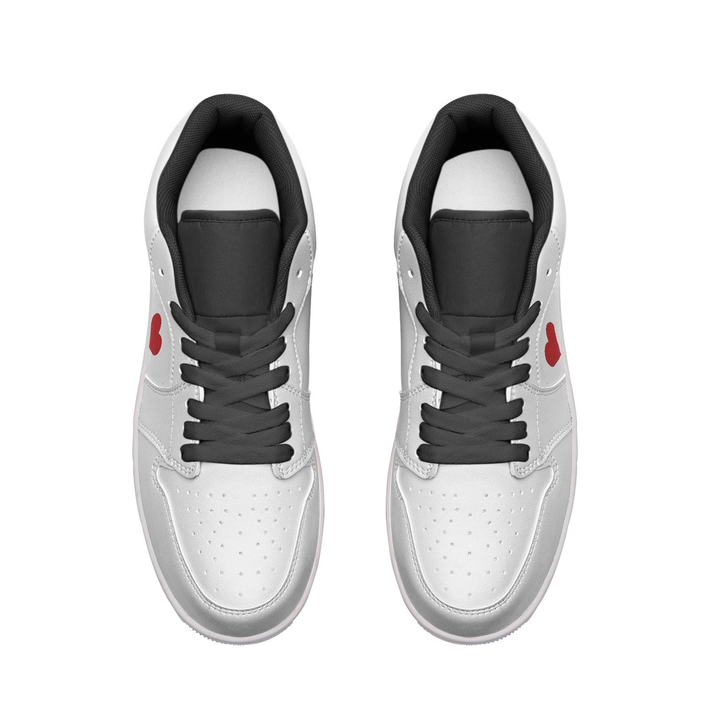Unisex Low Top White Sneakers