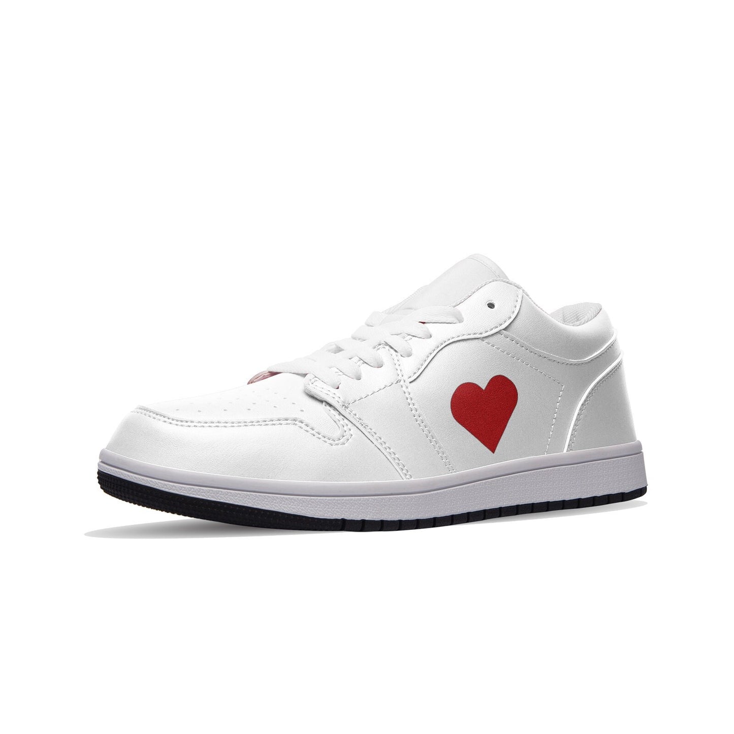 Unisex Low Top White Sneakers