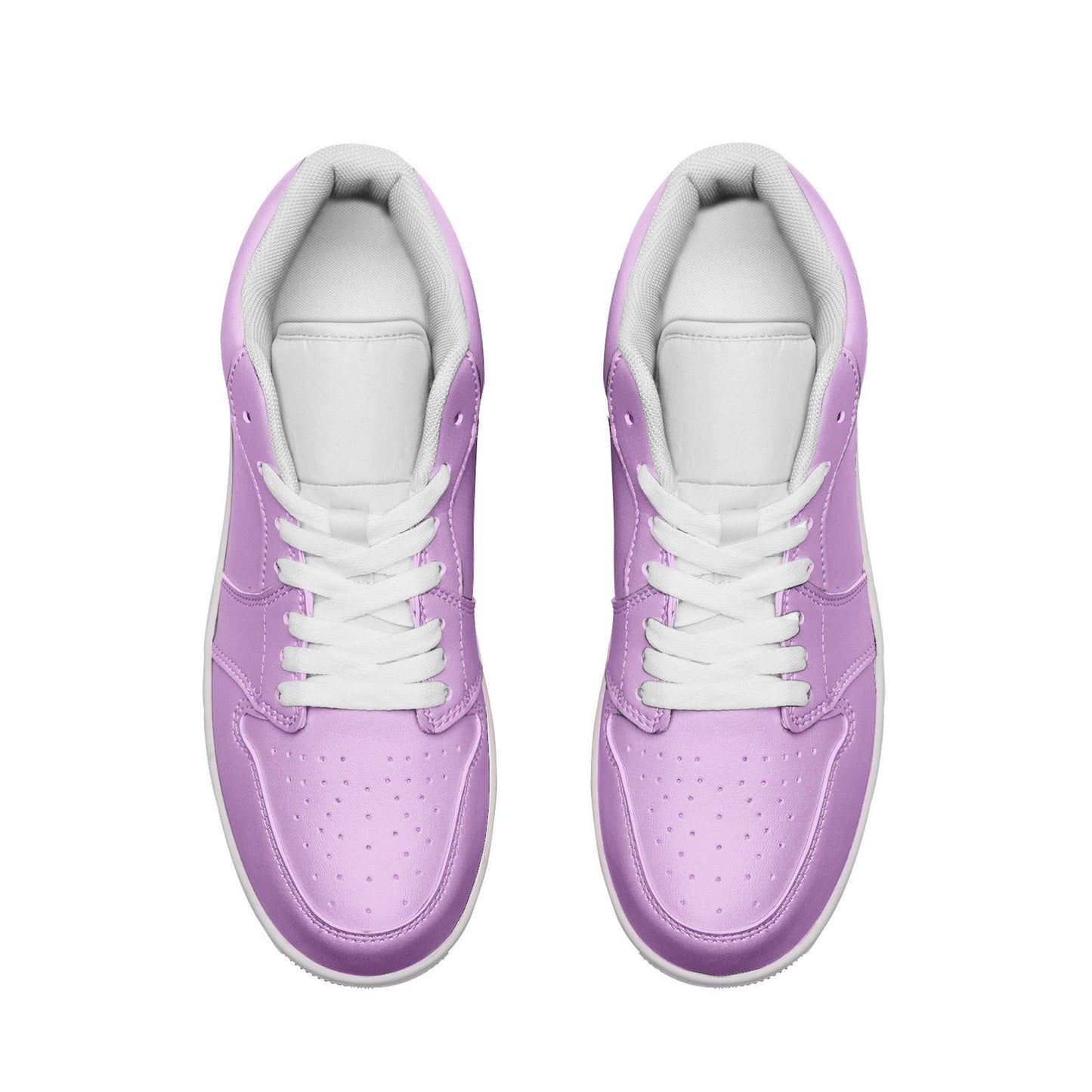 Pink Leather Sneakers Unisex Sizes