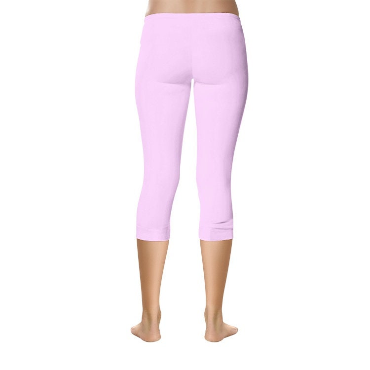 Pink Capri Leggings