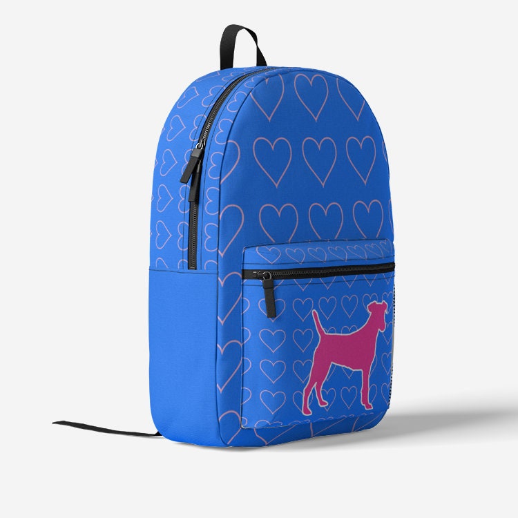 Retro Colorful Print Trendy Backpack