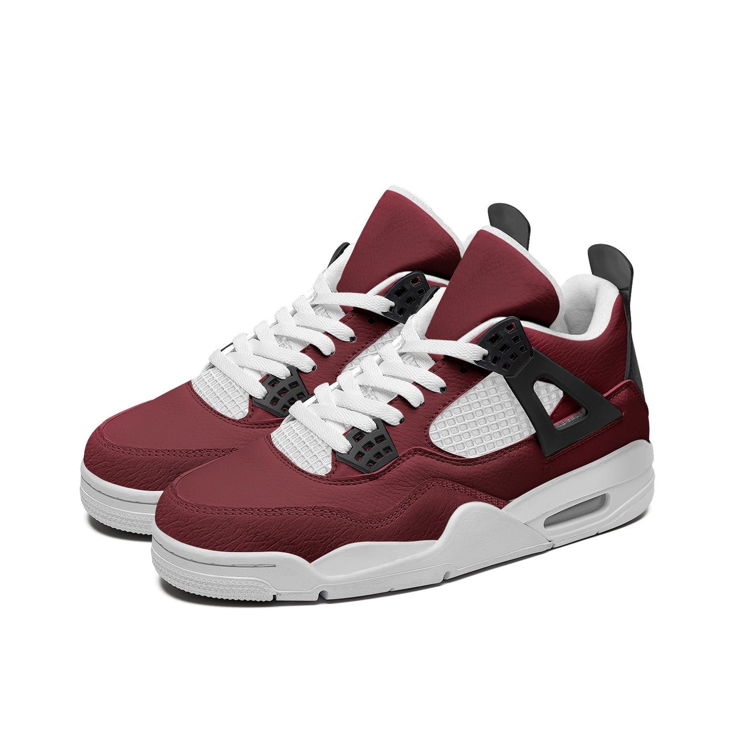 Dark Red Sneakers