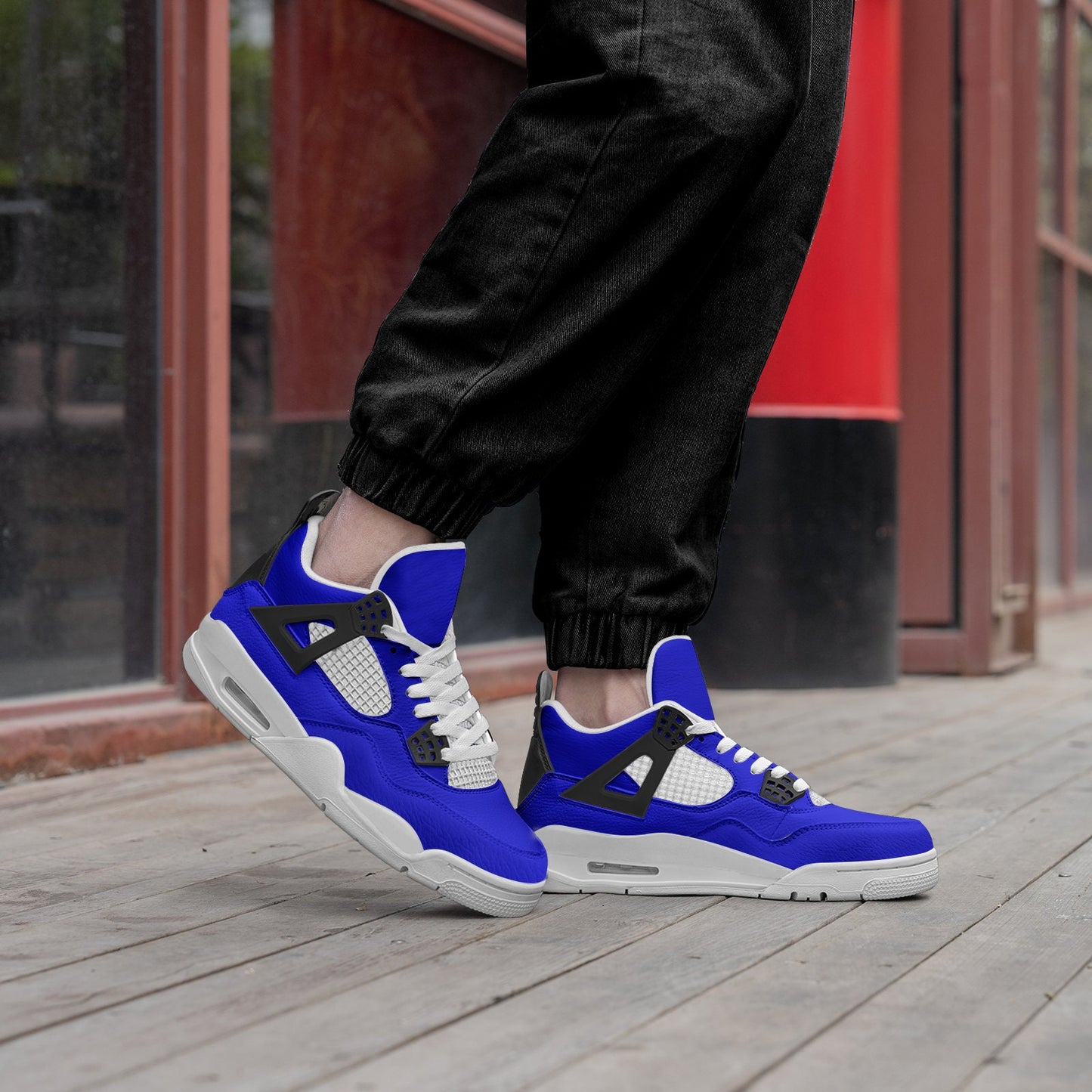 Bright Blue Sneakers