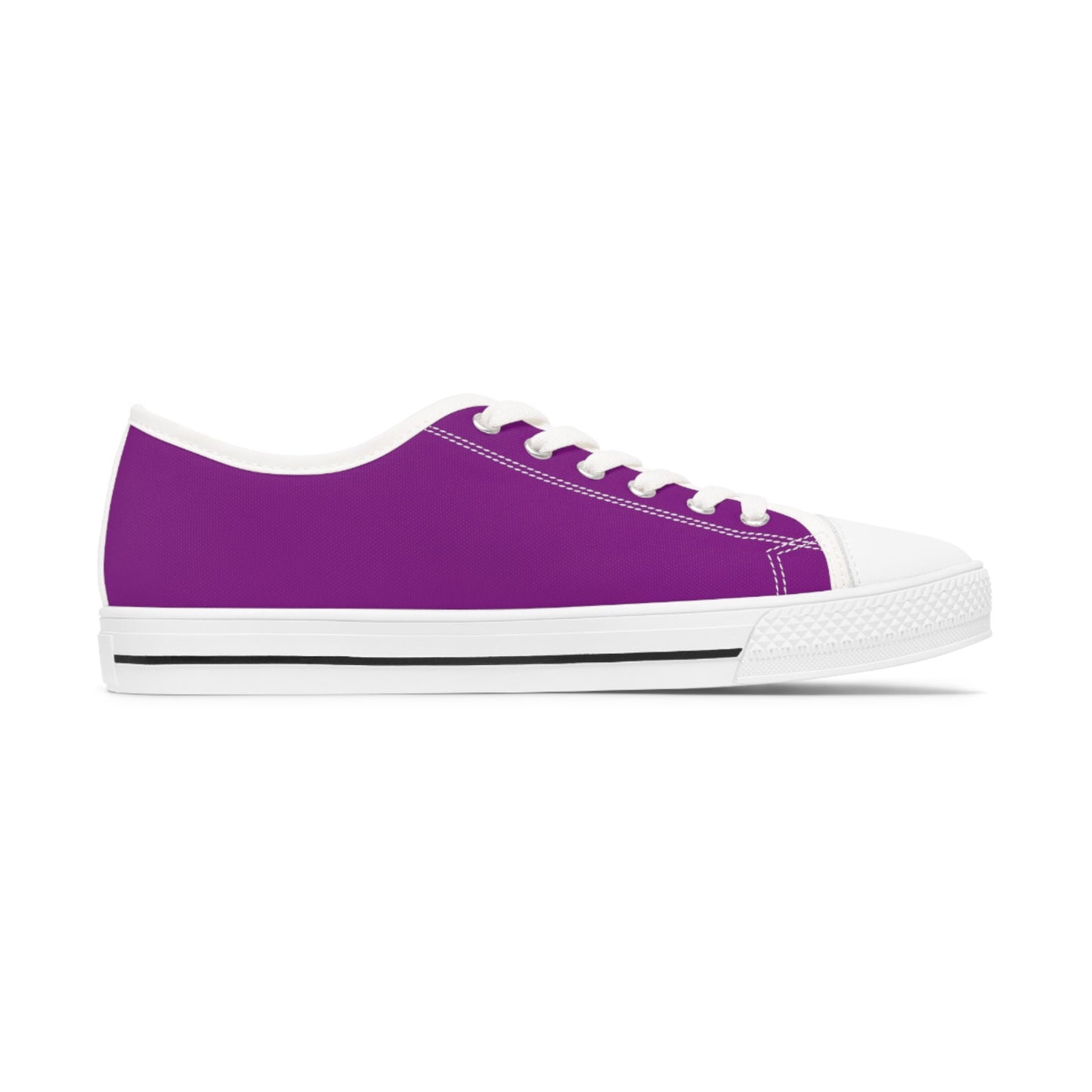 Women's Low Top Purple Sneakers