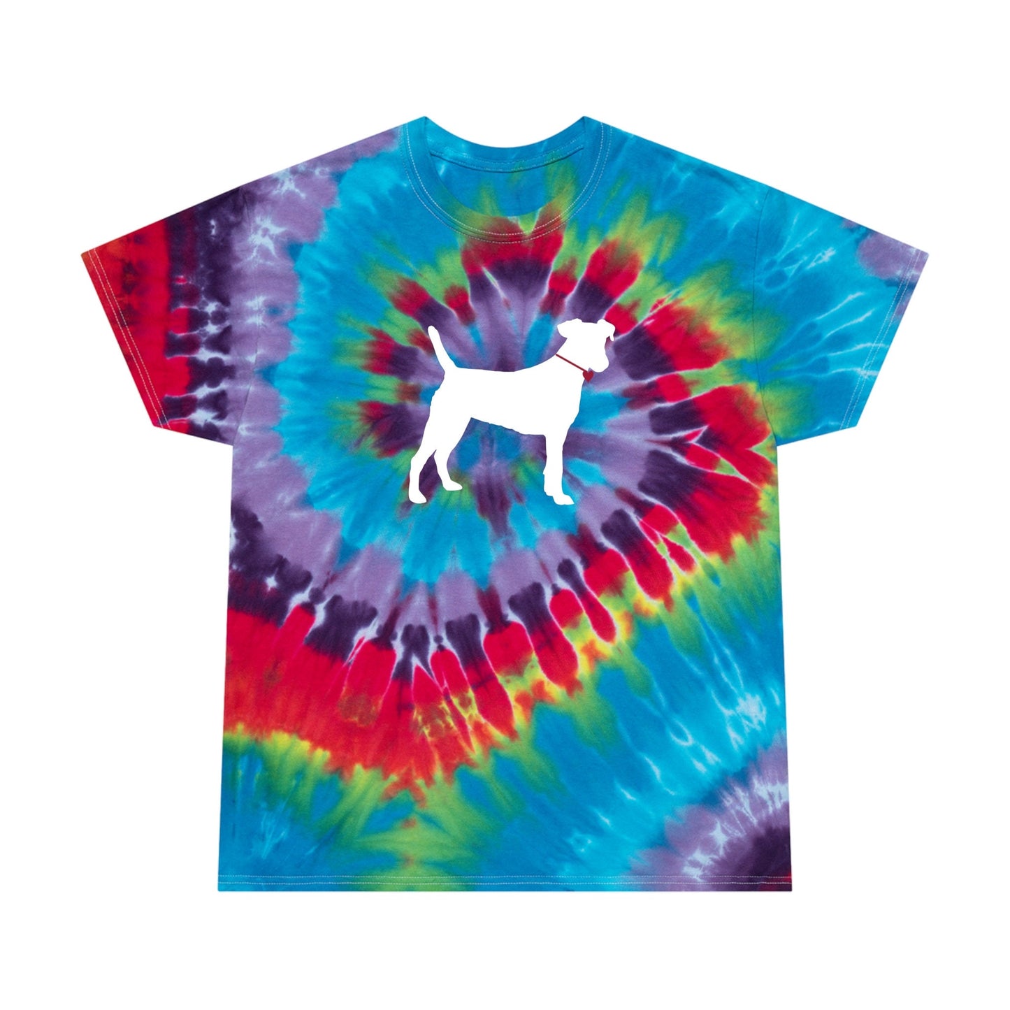 Tie-Dye Tee, Spiral Dog Design Tees