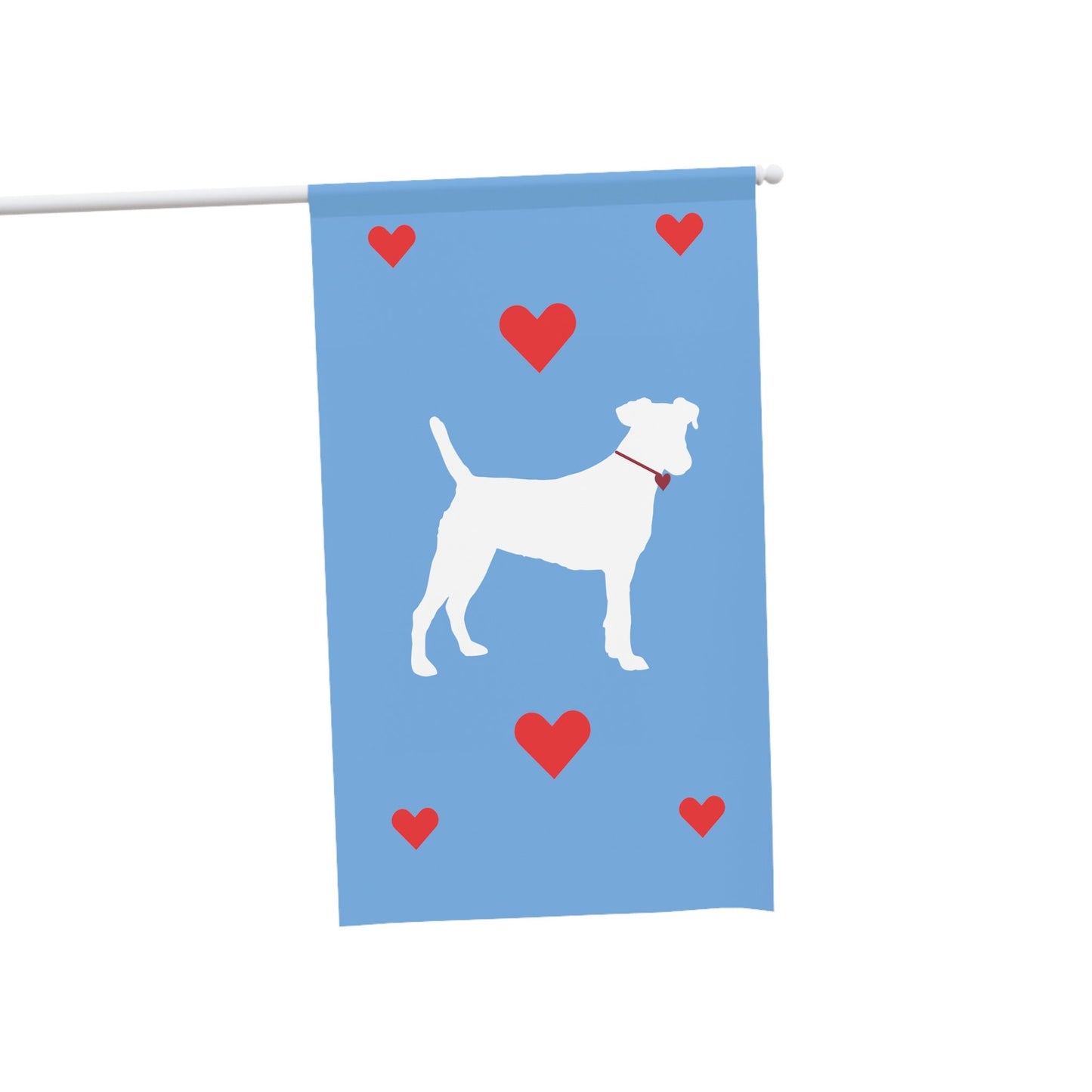 Dog Love House Flags