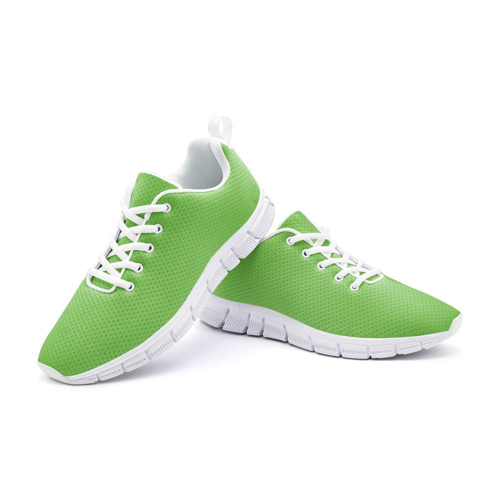 Bright Green Sneakers Lightweight Sneakers Unisex Sizes
