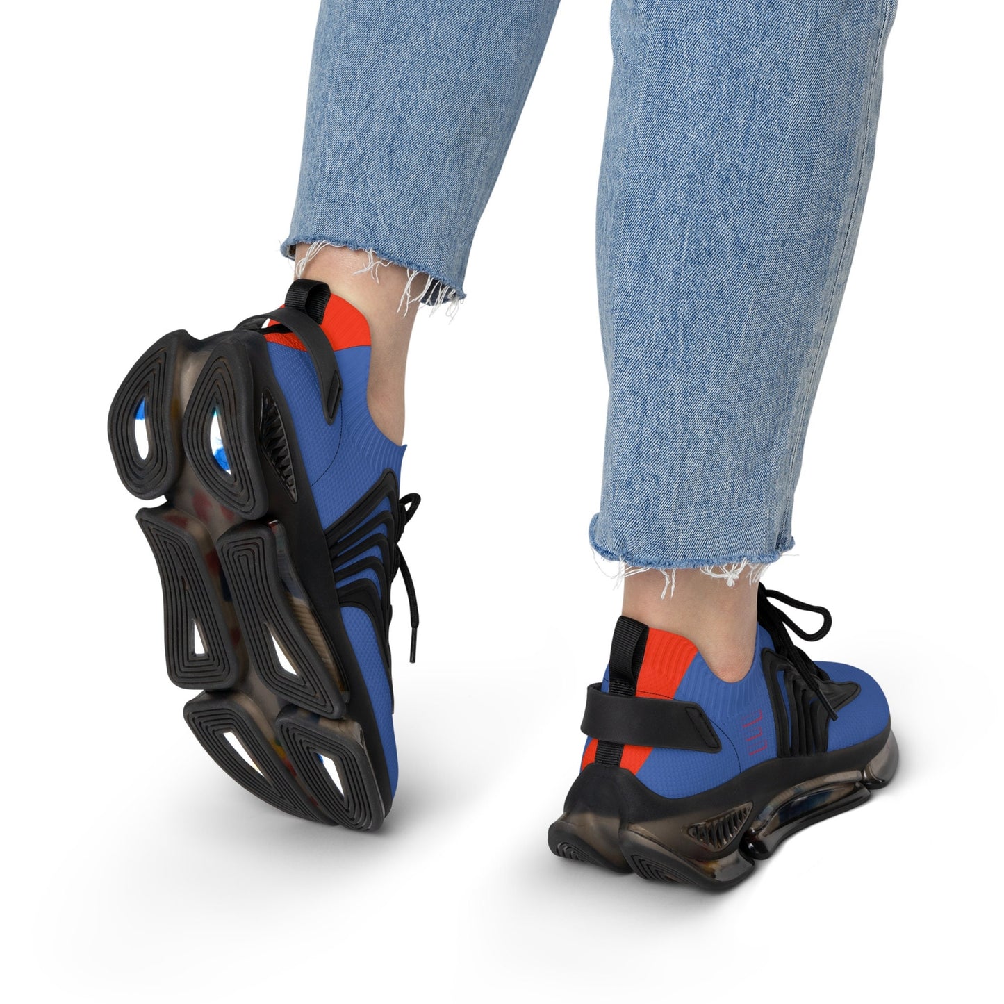Women's Blue Exercise Sneakers