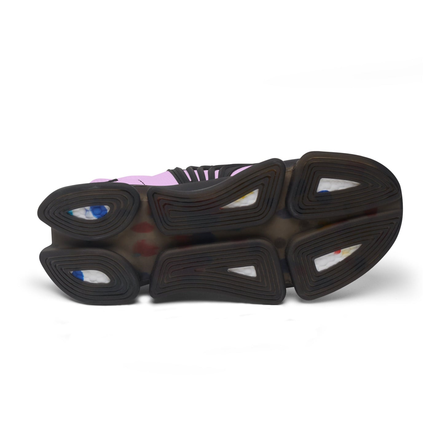 Women's Pink and Blue Exercise Sneakers