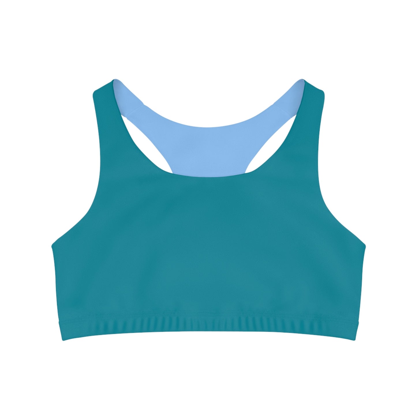 Blue Sports Bras
