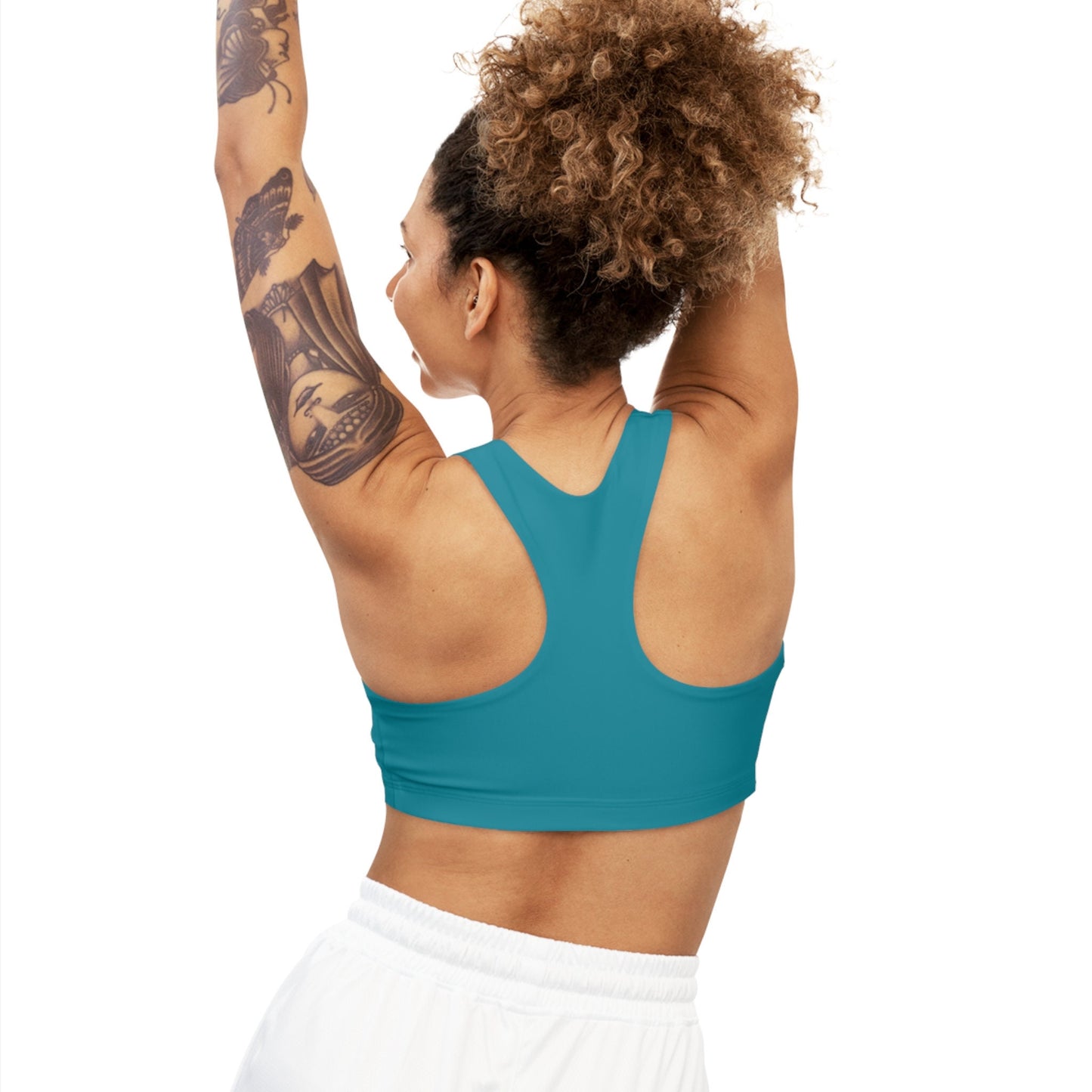 Blue Sports Bras