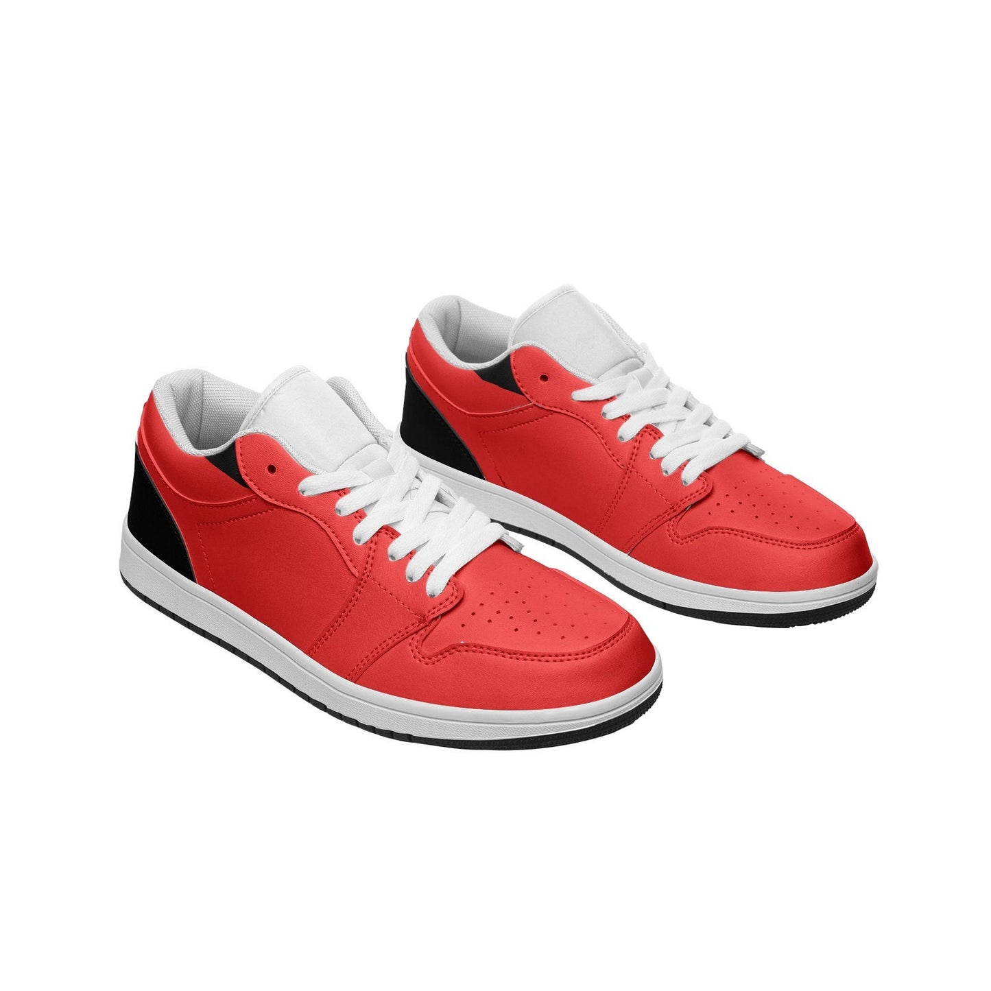 Red Sneakers Red Low Tops Unisex Sizes
