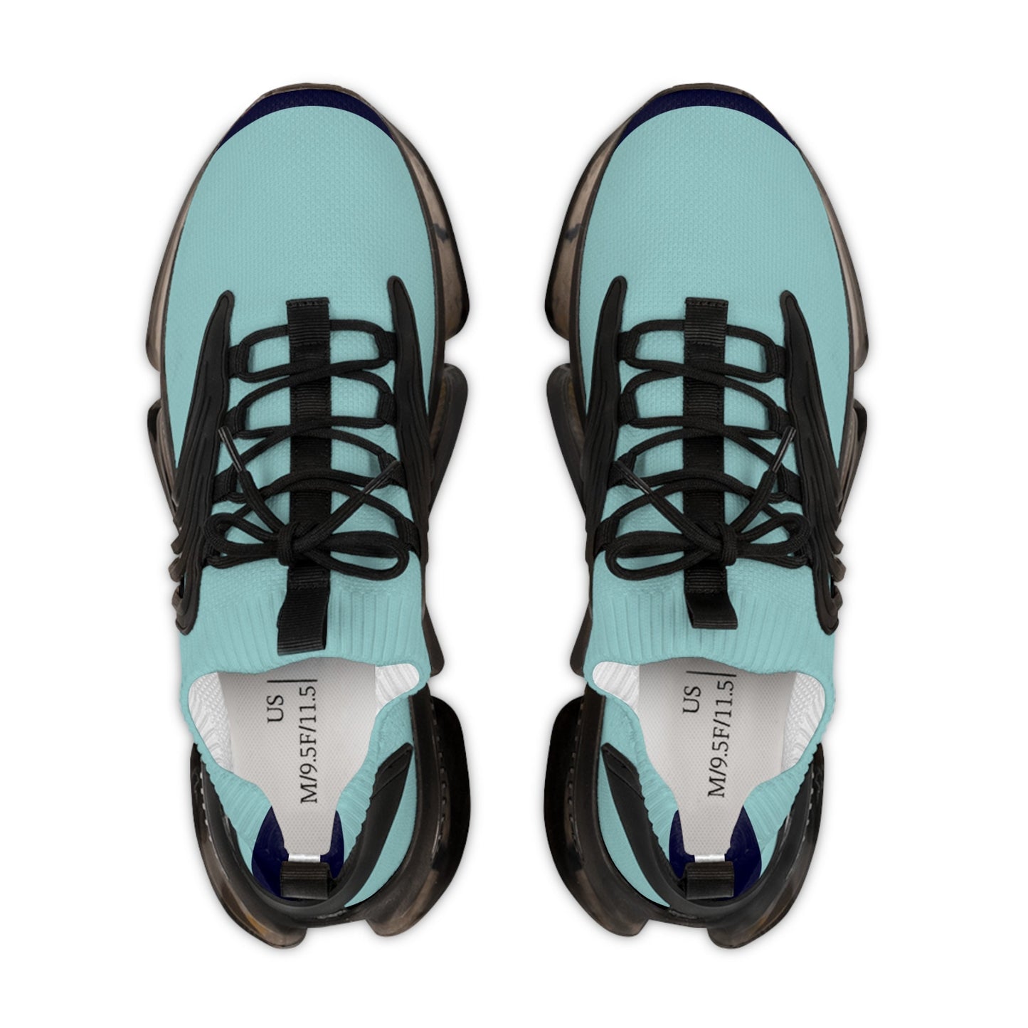 Men's Blue and Teal Sneakers