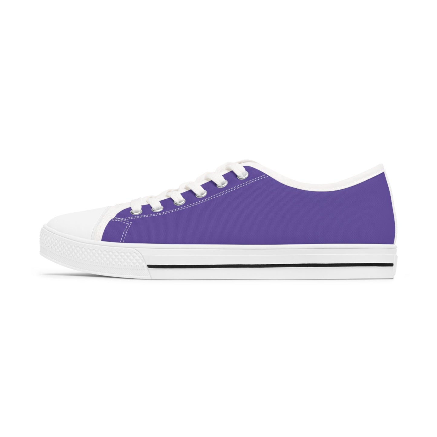 Purple Women's Sneakers Ladies Purple Low Tops