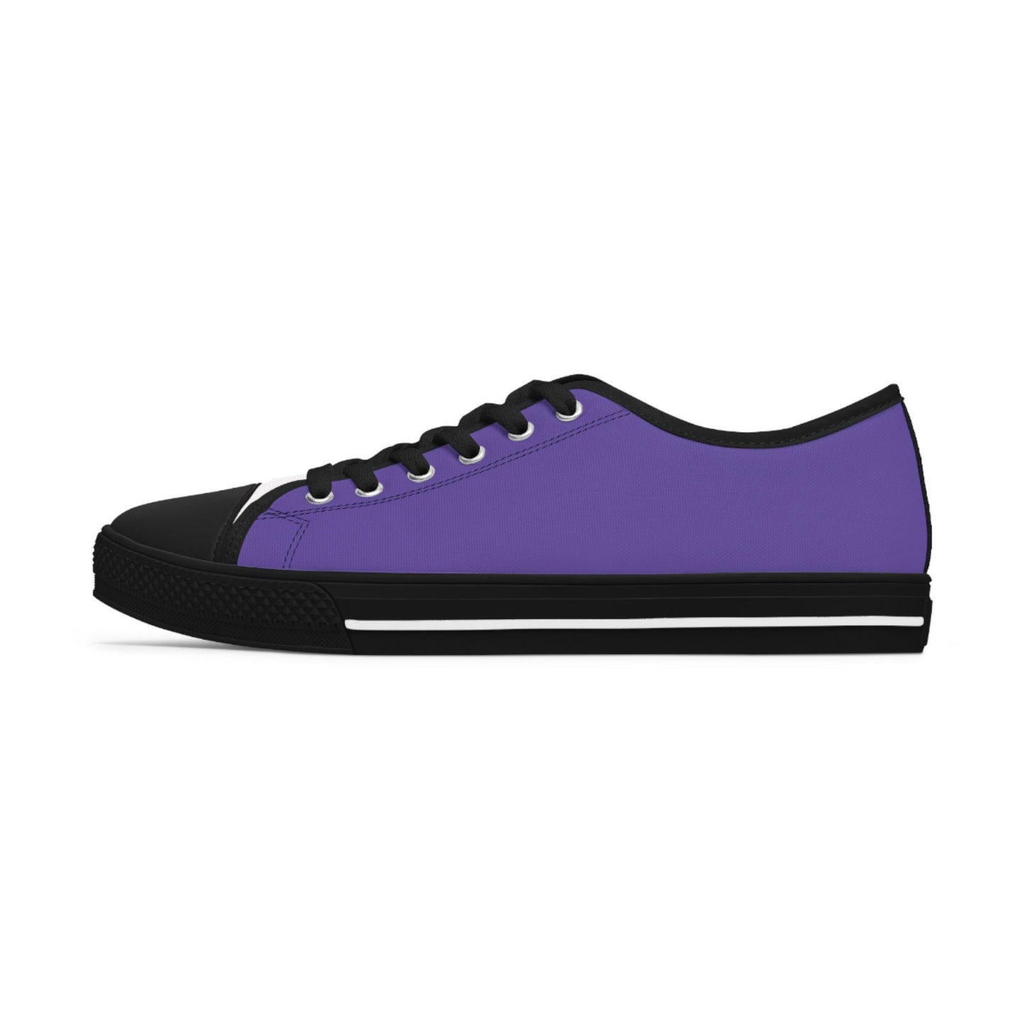 Purple Women's Sneakers Ladies Purple Low Tops