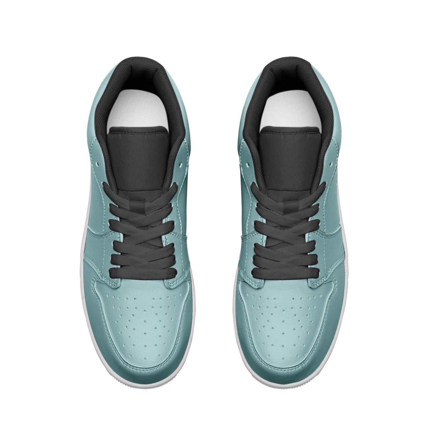 Low Top Aqua Color Sneakers Unisex Sizes