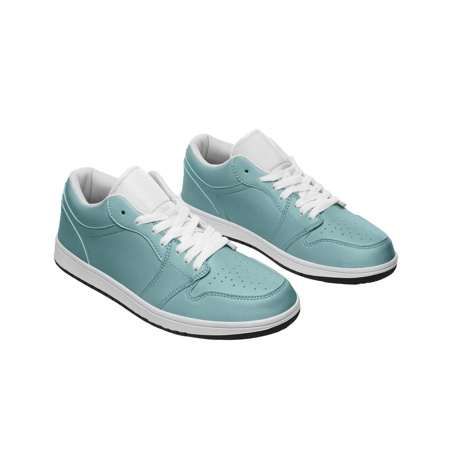 Low Top Aqua Color Sneakers Unisex Sizes