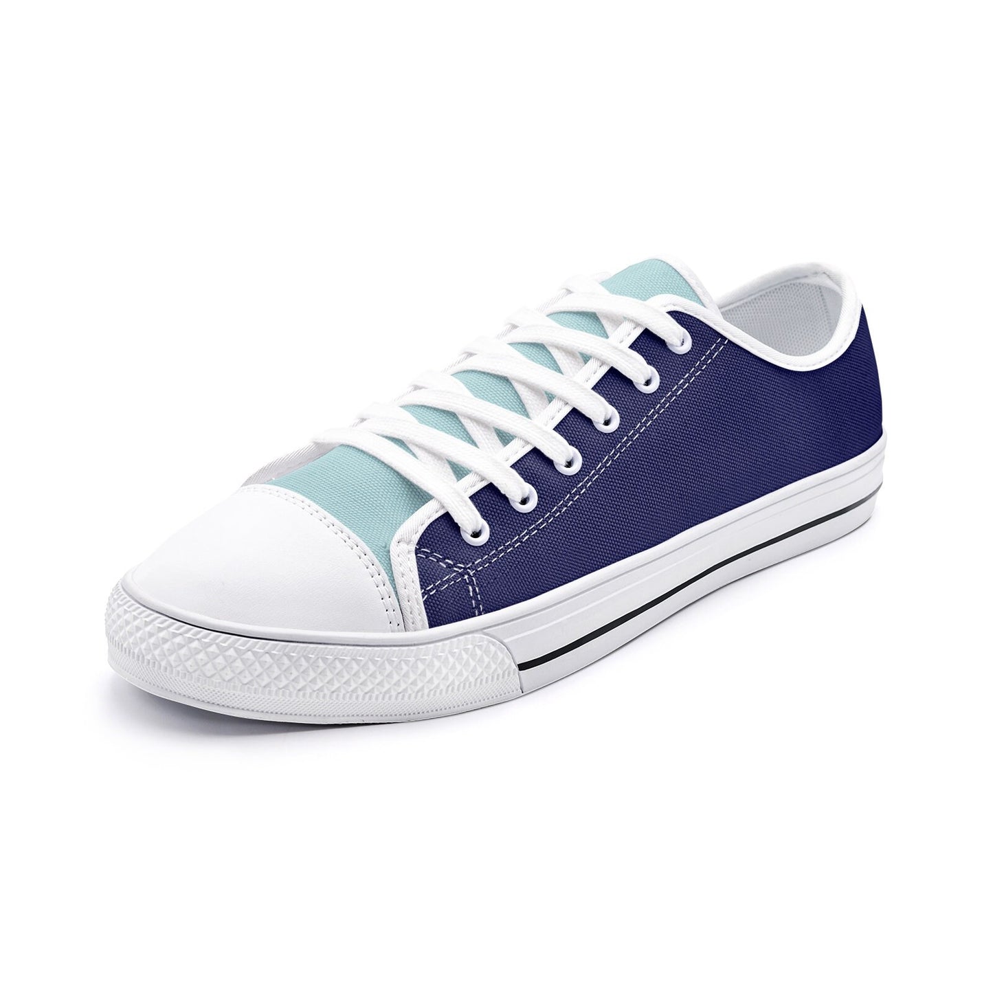 Blue And Teal Low Tops Unisex Sizes