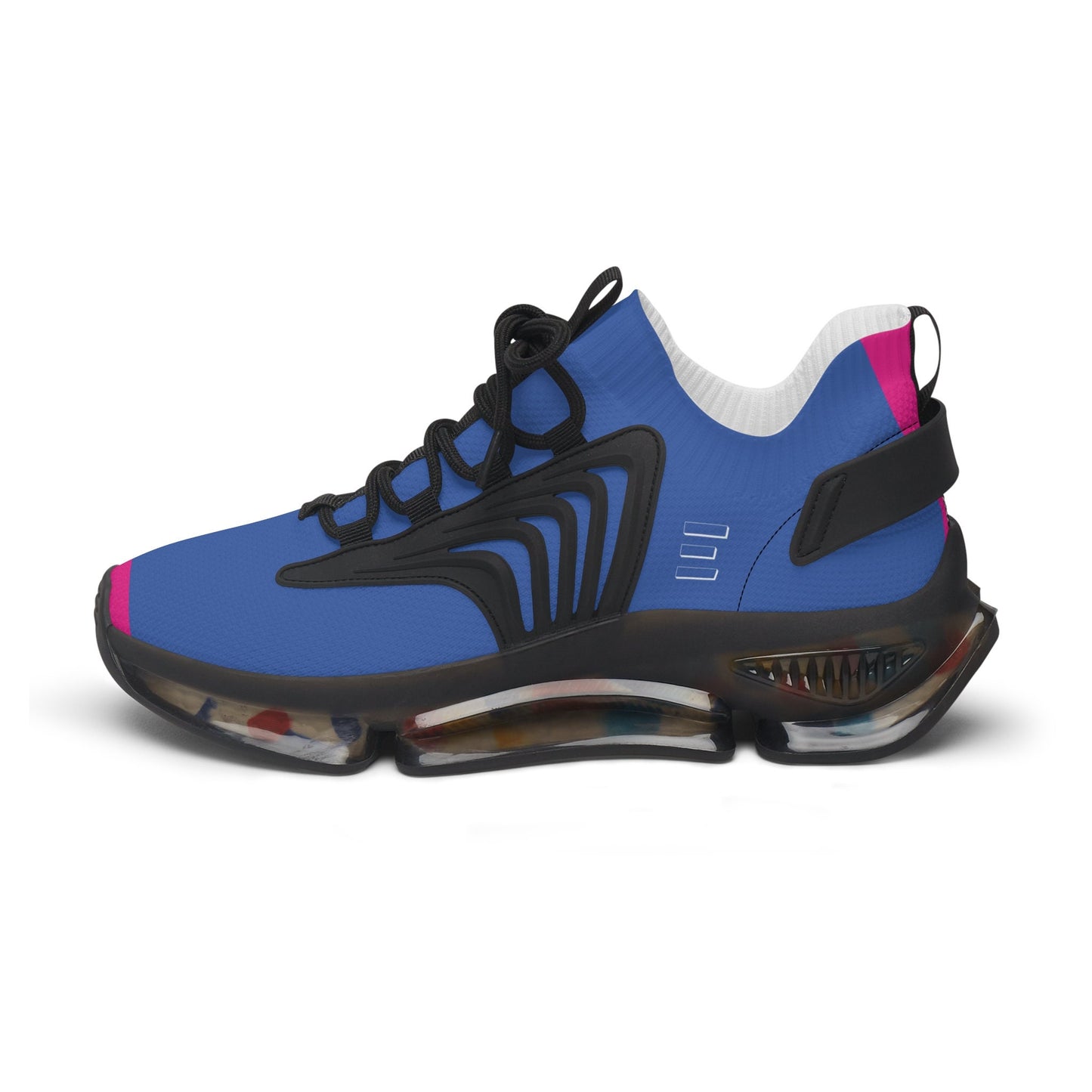 Women's Blue and Pink Sneakers