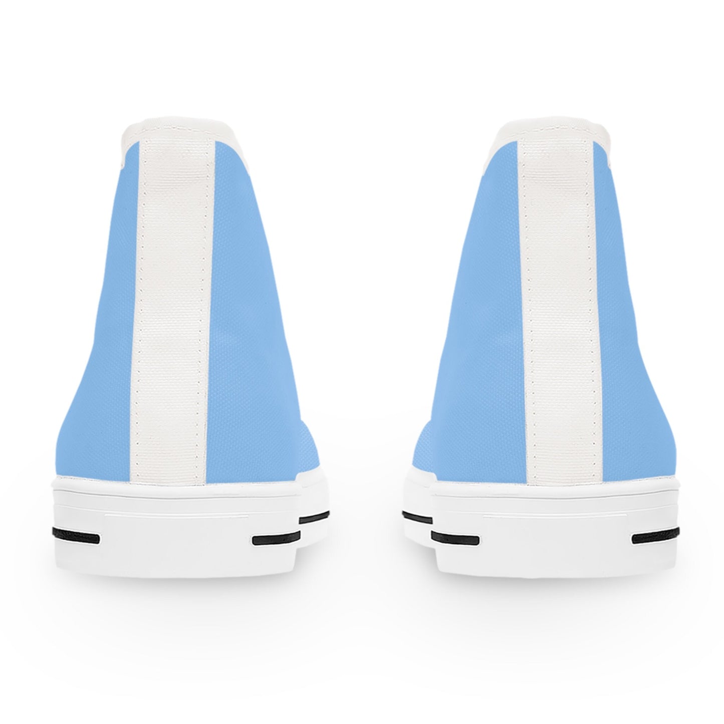 Women's Light Blue High Top Sneakers