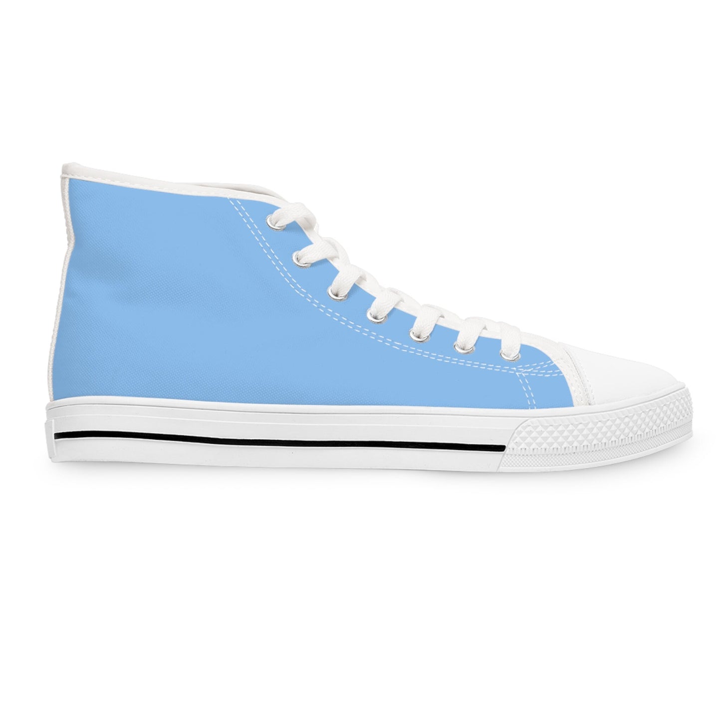 Women's Light Blue High Top Sneakers